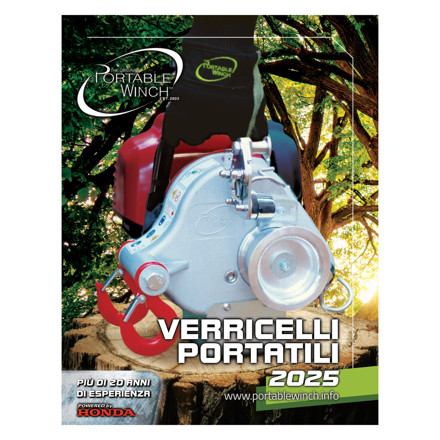 2025 Italian Portable Winch Mini-Catalog